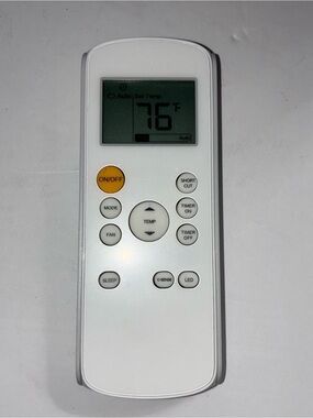 Standard Midea Style A/C Remote Control 3VDC RG57H3(B)/BGCEFU1-M Mini-Split